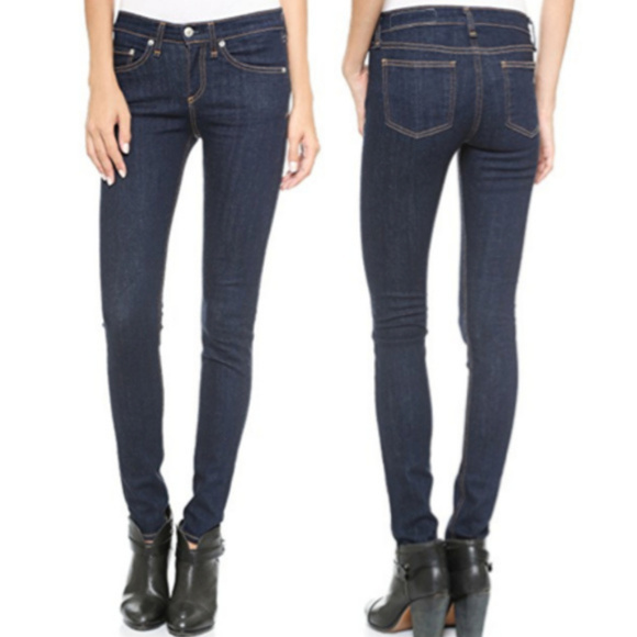 rag and bone mid rise jeans